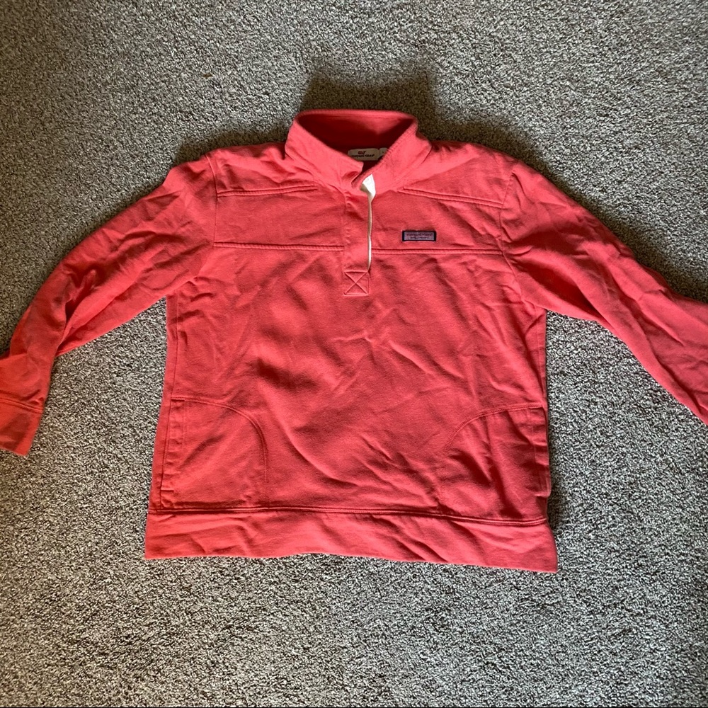 Vineyard Vines 1/4 Button Up Sweatshirt